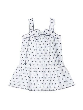 Janie and Jack Star Drop-Waist Dress 12-18 months